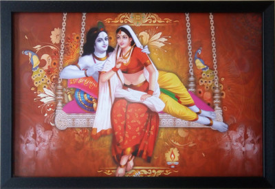 

Aabhaas Krishna Wall Poster Fine Art Print(12 inch X 18 inch, Rolled)