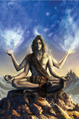 

Aabhaas Shiva Wall Poster Fine Art Print(12 inch X 18 inch, Rolled)