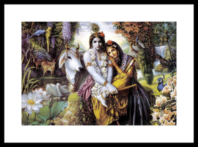 

Aabhaas Krishna Wall Poster Fine Art Print(12 inch X 18 inch, Rolled)