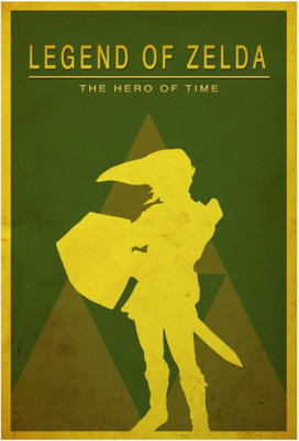 

Aabhaas Legend of Zelda Wall Poster Fine Art Print(12 inch X 18 inch, Rolled)