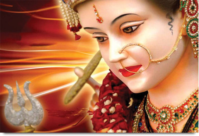 

Aabhaas Mata Lakshmi Wall Poster Fine Art Print(12 inch X 18 inch, Rolled)