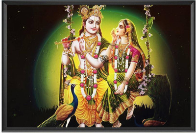 

Aabhaas Krishna Wall Poster Fine Art Print(12 inch X 18 inch, Rolled)