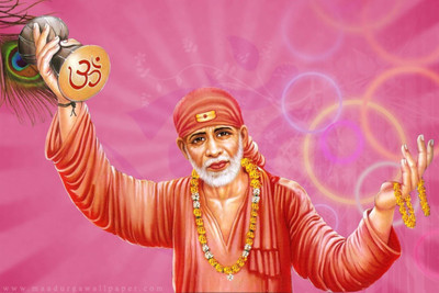 

Aabhaas Sai Baba Wall Poster Fine Art Print(12 inch X 18 inch, Rolled)