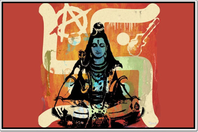 

Aabhaas Shiva Wall Poster Fine Art Print(12 inch X 18 inch, Rolled)