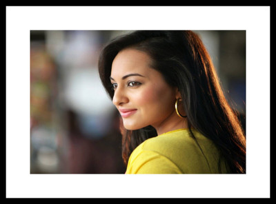 

Aabhaas Sonakshi Sinha Wall Poster Fine Art Print(12 inch X 18 inch, Rolled)