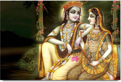 

Aabhaas Krishna Wall Poster Fine Art Print(12 inch X 18 inch, Rolled)