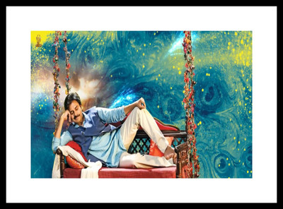 

Aabhaas Pawan Kalyan Wall Poster Fine Art Print(12 inch X 18 inch, Rolled)