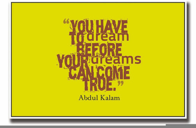 

Aabhaas Abdul Kalam Wall Poster Fine Art Print(12 inch X 18 inch, Rolled)