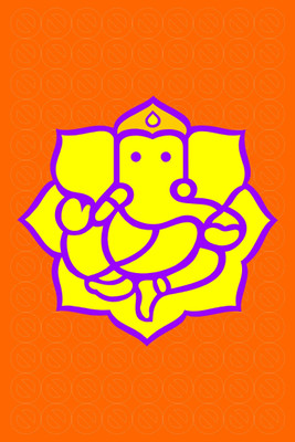 

Aabhaas Ganesha Wall Poster Fine Art Print(12 inch X 18 inch, Rolled)