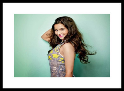 

Aabhaas Alia Bhatt Wall Poster Fine Art Print(12 inch X 18 inch, Rolled)