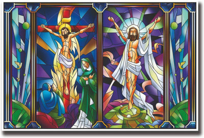 

Aabhaas Jesus Christ Wall Poster Fine Art Print(12 inch X 18 inch, Rolled)