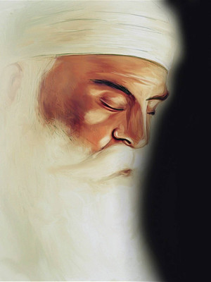 

Aabhaas Guru Nanak Wall Poster Fine Art Print(12 inch X 18 inch, Rolled)