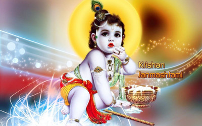

Aabhaas Krishna Wall Poster Fine Art Print(12 inch X 18 inch, Rolled)