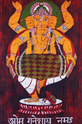 

Aabhaas Ganesha Wall Poster Fine Art Print(12 inch X 18 inch, Rolled)