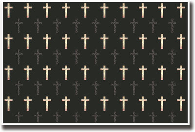 

Aabhaas Jesus Christ Wall Poster Fine Art Print(12 inch X 18 inch, Rolled)
