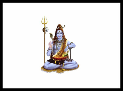 

Aabhaas Shiva Wall Poster Fine Art Print(12 inch X 18 inch, Rolled)