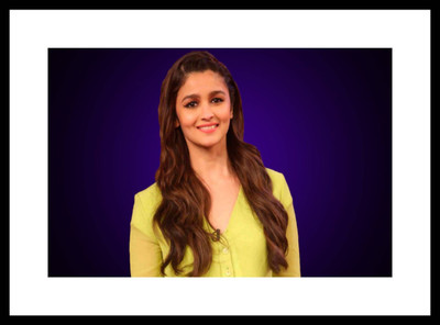 

Aabhaas Alia Bhatt Wall Poster Fine Art Print(12 inch X 18 inch, Rolled)