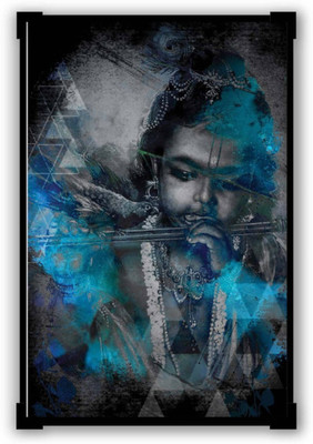 

Aabhaas Krishna Wall Poster Fine Art Print(12 inch X 18 inch, Rolled)