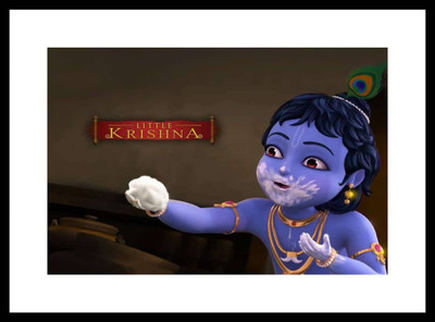 

Aabhaas Krishna Wall Poster Fine Art Print(12 inch X 18 inch, Rolled)