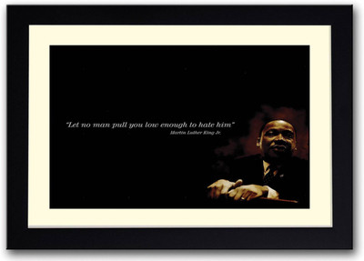 

Aabhaas Martin Luther King Wall Poster Fine Art Print(12 inch X 18 inch, Rolled)