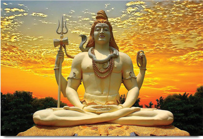 

Aabhaas Shiva Wall Poster Fine Art Print(12 inch X 18 inch, Rolled)