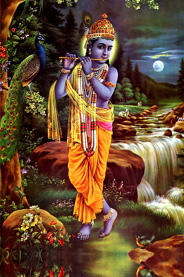

Aabhaas Krishna Wall Poster Fine Art Print(12 inch X 18 inch, Rolled)