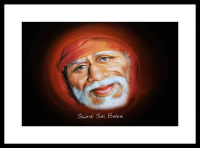 

Aabhaas Sai Baba Wall Poster Fine Art Print(12 inch X 18 inch, Rolled)