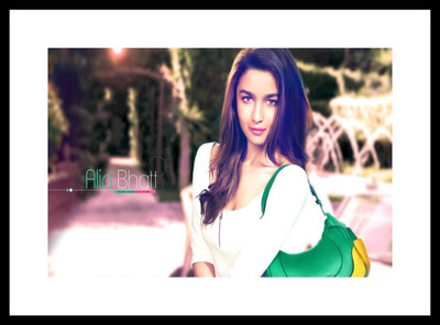 

Aabhaas Alia Bhatt Wall Poster Fine Art Print(12 inch X 18 inch, Rolled)