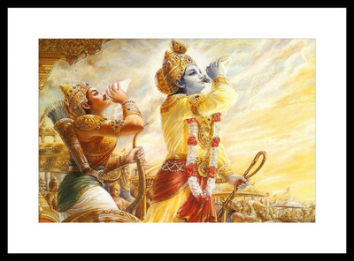 

Aabhaas Krishna Wall Poster Fine Art Print(12 inch X 18 inch, Rolled)