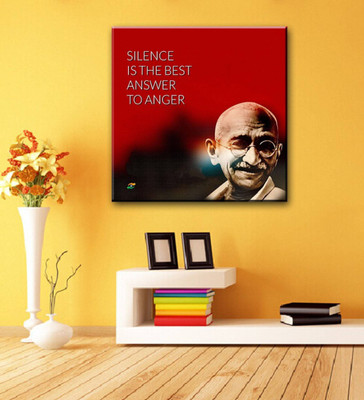 

Aabhaas Mahatma Gandhi Wall Poster Fine Art Print(12 inch X 18 inch, Rolled)