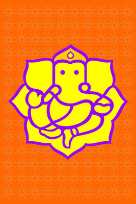 

Aabhaas Ganesha Wall Poster Fine Art Print(12 inch X 18 inch, Rolled)