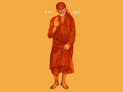 

Aabhaas Sai Baba Wall Poster Fine Art Print(12 inch X 18 inch, Rolled)