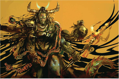 

Aabhaas Shiva Wall Poster Fine Art Print(12 inch X 18 inch, Rolled)