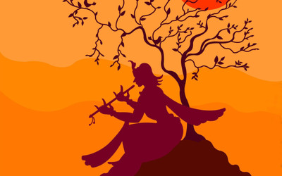 

Aabhaas Krishna Wall Poster Fine Art Print(12 inch X 18 inch, Rolled)