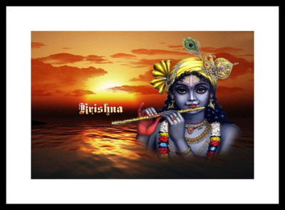 

Aabhaas Krishna Wall Poster Fine Art Print(12 inch X 18 inch, Rolled)