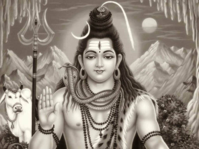 

Aabhaas Shiva Wall Poster Fine Art Print(12 inch X 18 inch, Rolled)