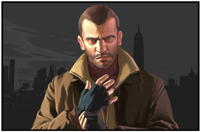 

Akhuratha GTA - Grand Theft Auto Fine Quality Wall Poster Paper Print(12 inch X 18 inch, Rolled)