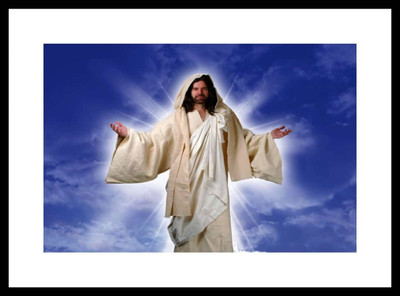 

Aabhaas Jesus Christ Wall Poster Fine Art Print(12 inch X 18 inch, Rolled)