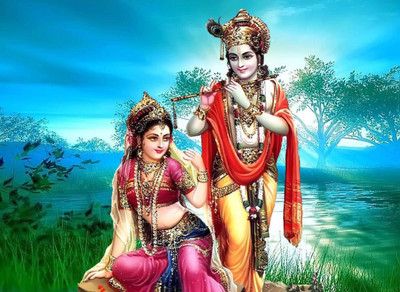 

Aabhaas Krishna Wall Poster Fine Art Print(12 inch X 18 inch, Rolled)