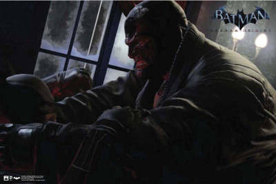 

Aabhaas Batman Arkham Origins Wall Poster Fine Art Print(12 inch X 18 inch, Rolled)