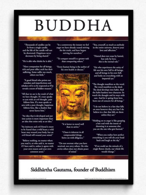 

Aabhaas Buddha Wall Poster Fine Art Print(12 inch X 18 inch, Rolled)