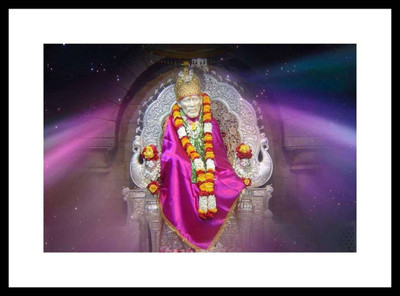 

Aabhaas Sai Baba Wall Poster Fine Art Print(12 inch X 18 inch, Rolled)