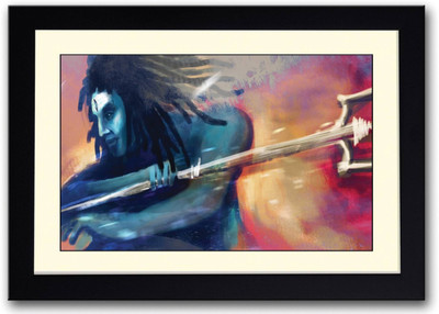 

Aabhaas Shiva Wall Poster Fine Art Print(12 inch X 18 inch, Rolled)