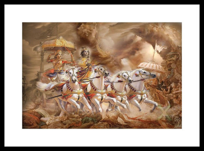 

Aabhaas Krishna Wall Poster Fine Art Print(12 inch X 18 inch, Rolled)