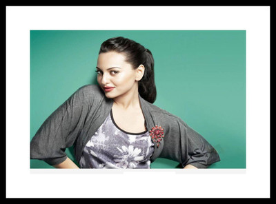 

Aabhaas Sonakshi Sinha Wall Poster Fine Art Print(12 inch X 18 inch, Rolled)