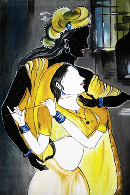 

Aabhaas Krishna Wall Poster Fine Art Print(12 inch X 18 inch, Rolled)