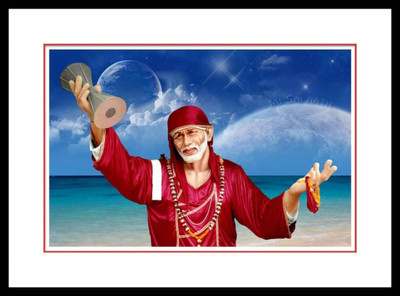 

Aabhaas Sai Baba Wall Poster Fine Art Print(12 inch X 18 inch, Rolled)