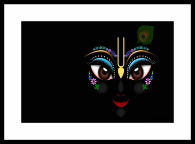 

Aabhaas Krishna Wall Poster Fine Art Print(12 inch X 18 inch, Rolled)