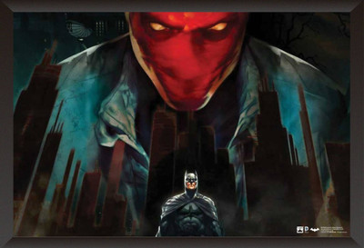 

Aabhaas Batman Arkham Origins Wall Poster Fine Art Print(12 inch X 18 inch, Rolled)