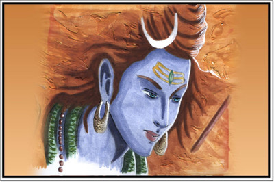 

Aabhaas Shiva Wall Poster Fine Art Print(12 inch X 18 inch, Rolled)